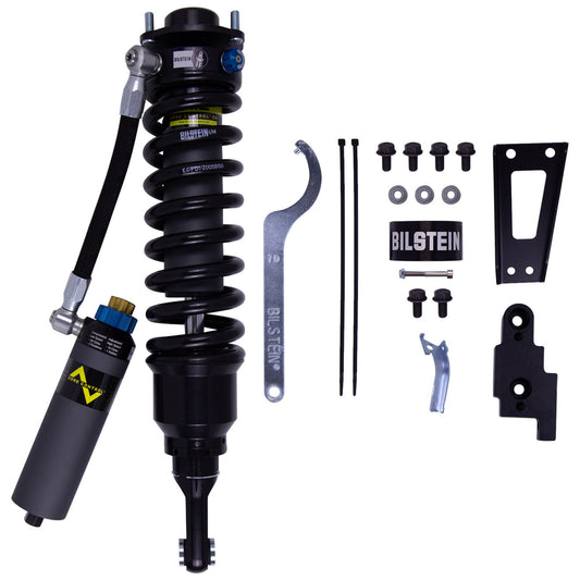 Bilstein B8 8112 ZoneControl CR DSA+ externally adjustable front coilover with remote reservoir and mounting hardware