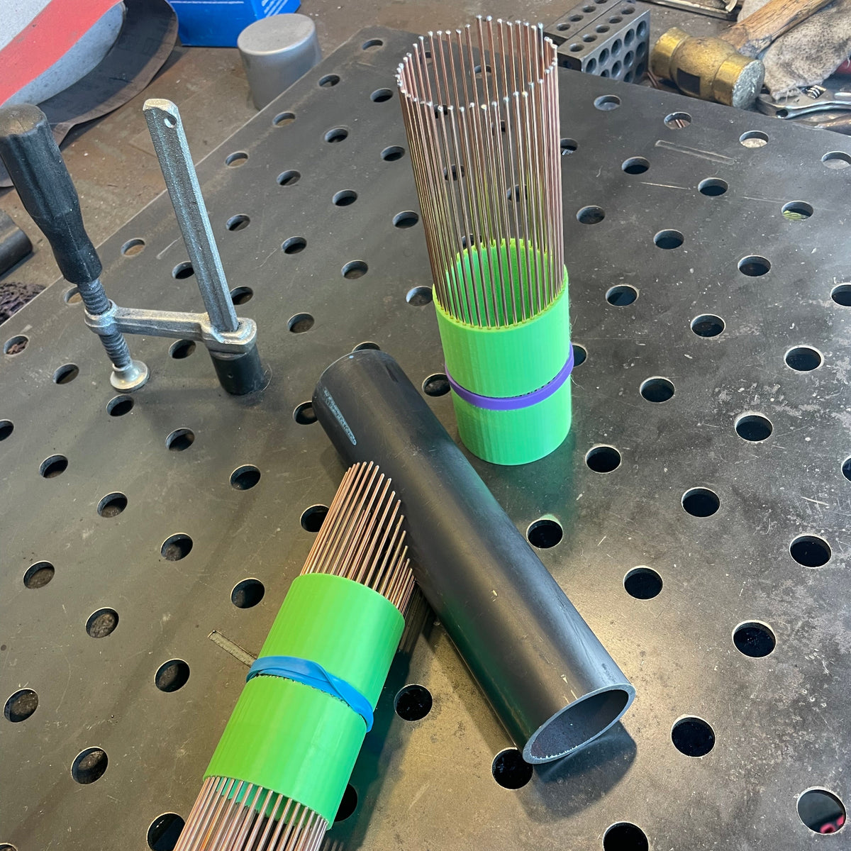 Tube Tracer needle marking tool for tube notching