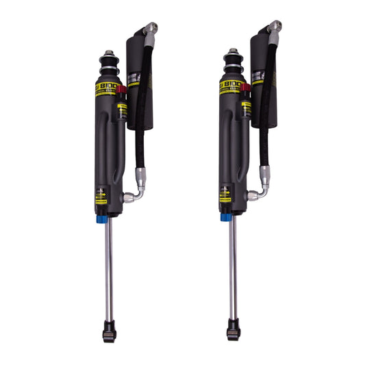 Bilstein B8 8100 Bypass rear shock pair with remote reservoir, pin top