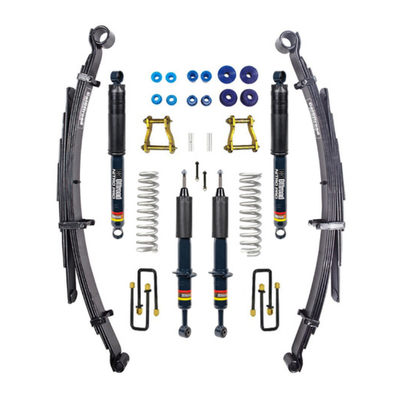 CalOffroad Nitro Pro assembled front coilover pair