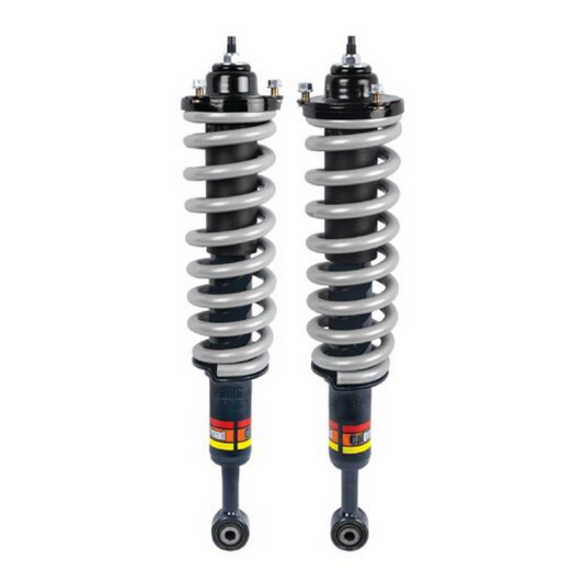 CalOffroad Nitro Pro lift kit contents — front struts, rear shocks, coil springs, leaf springs, shackles, U-bolts and bush kit